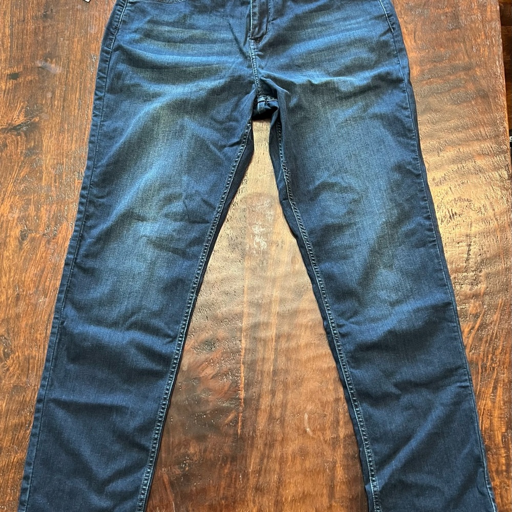 Men's Skinny Jeans in Deep Blue